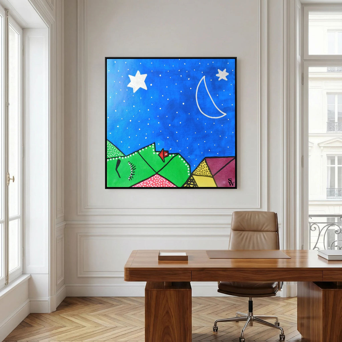 Midsummer Night's Dream - Framed Canvas Print