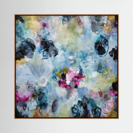Petunia Blooms - Framed Canvas Prints