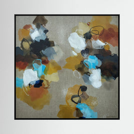 Moving Forward II - Framed Canvas Print