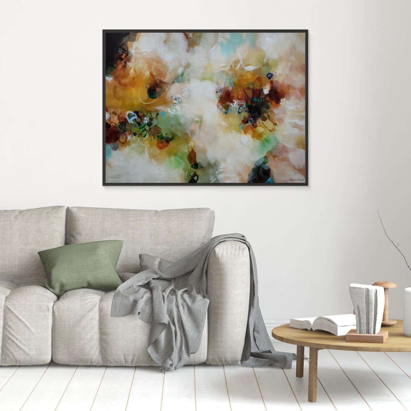 Winds of Change II - Framed Canvas Print by Susan Wooler