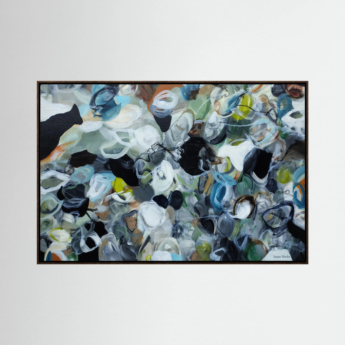 Whispers of Nature - Framed Canvas Print