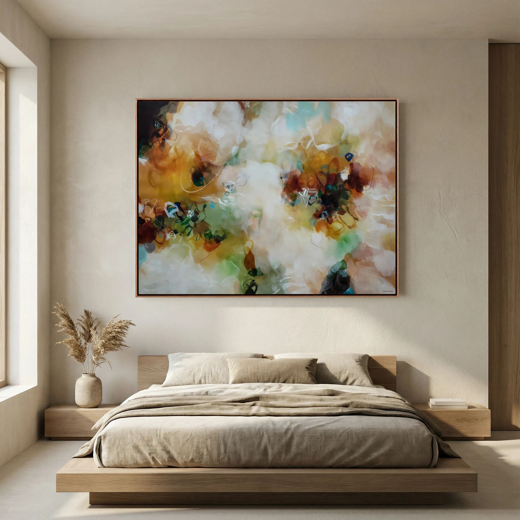 Winds of Change II - Framed Canvas Print