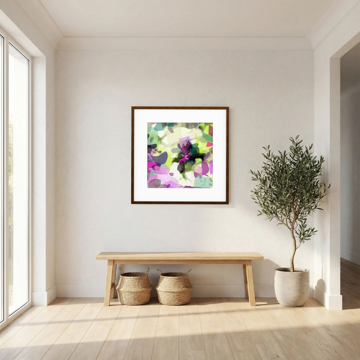 Tropical Palm I - Framed Print