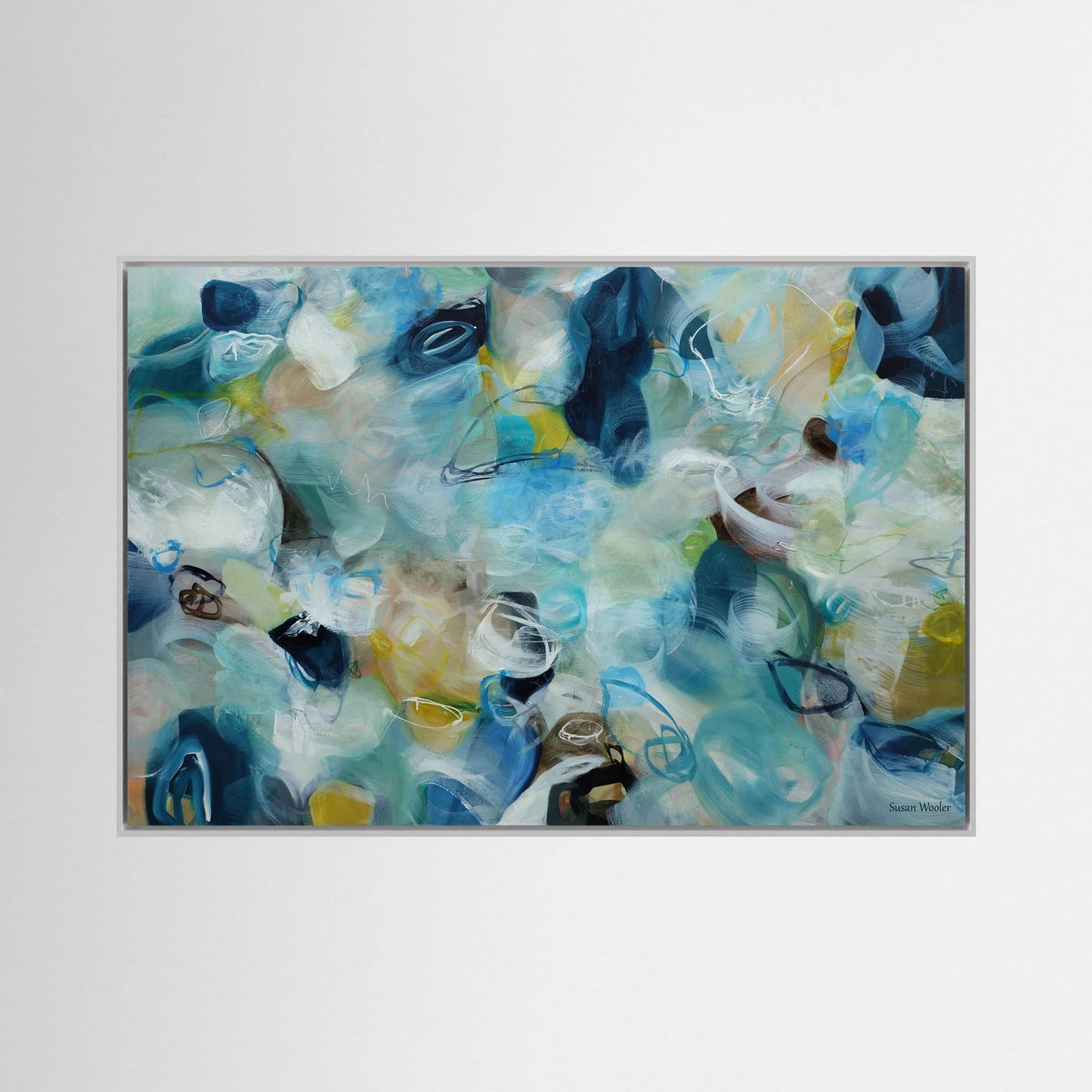 In between days - Framed Canvas Print