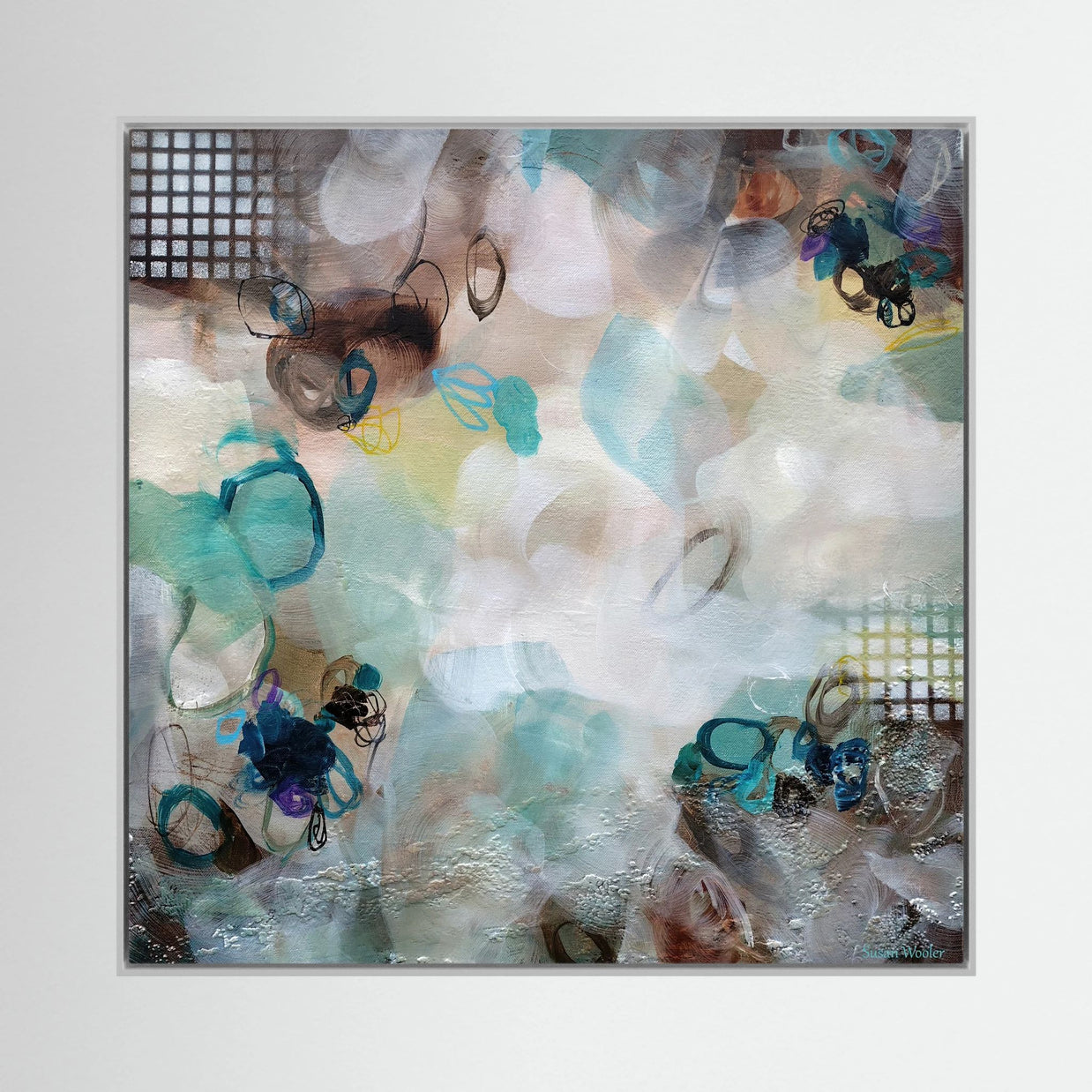 Mountain Dawn - Framed Canvas Print