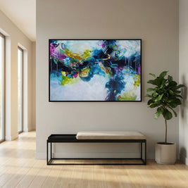 Wild Nights - Framed Canvas Print