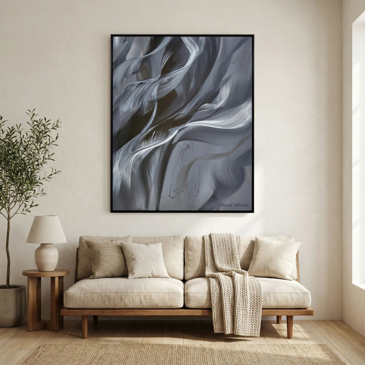 Resonance - Framed Canvas Print