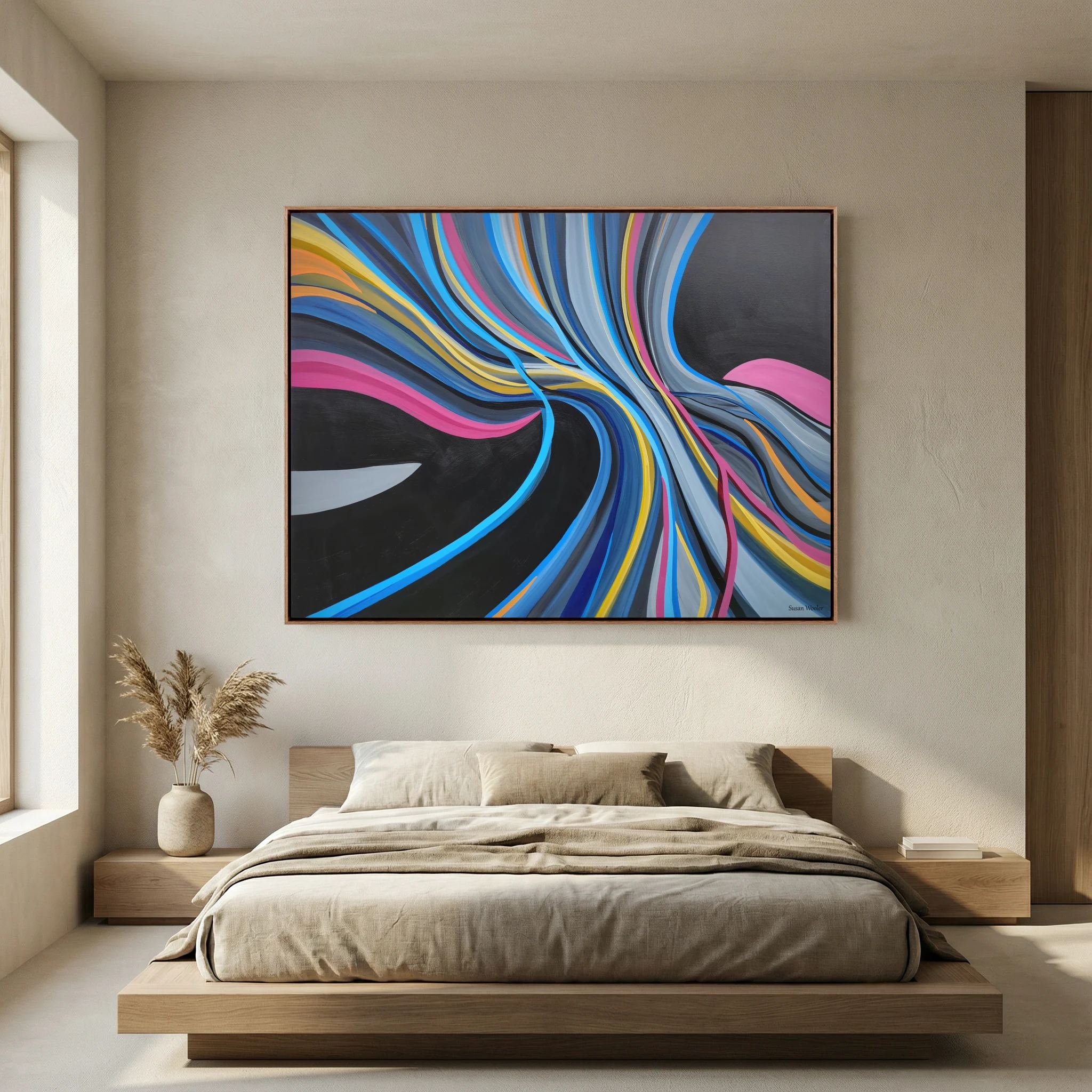 Equivocation - Framed Canvas Print