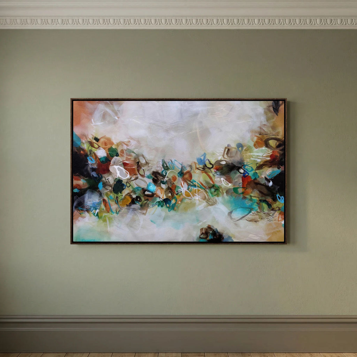 Alchemy of Nature - Framed Canvas Print