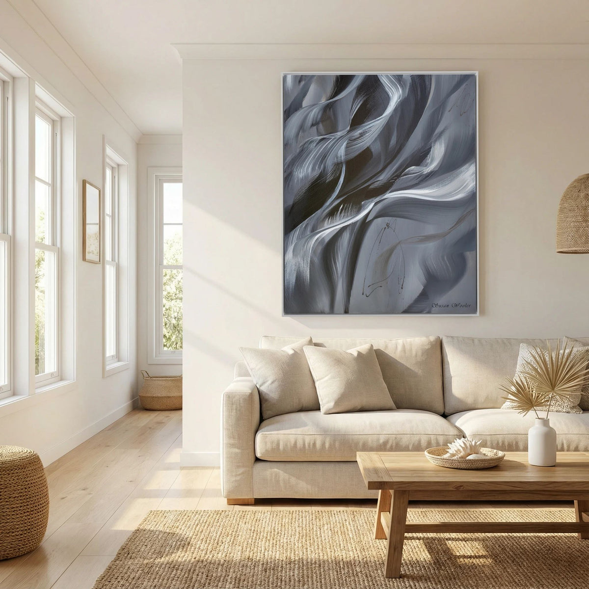 Resonance - Framed Canvas Print