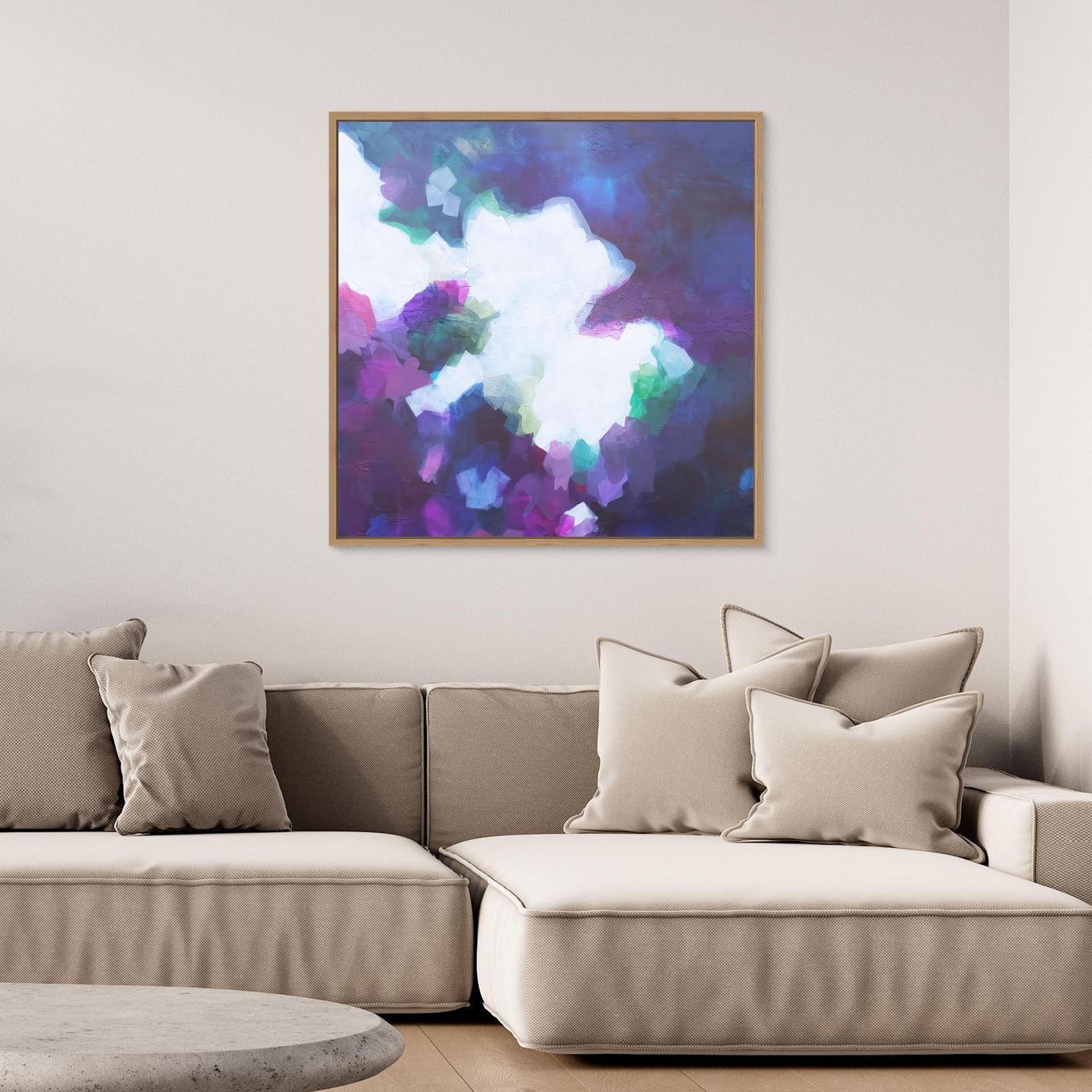 Somewhere Only We Know - Framed Canvas Print