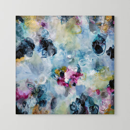 Petunia Blooms - Framed Canvas Prints