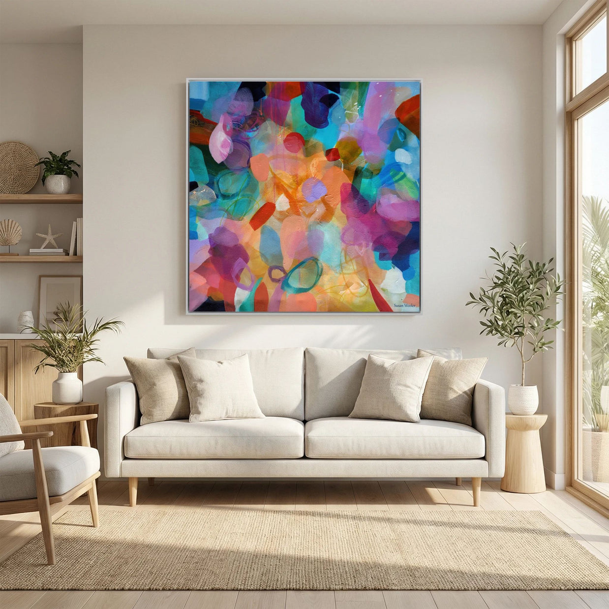Forgotten Beauty - Framed Canvas Print
