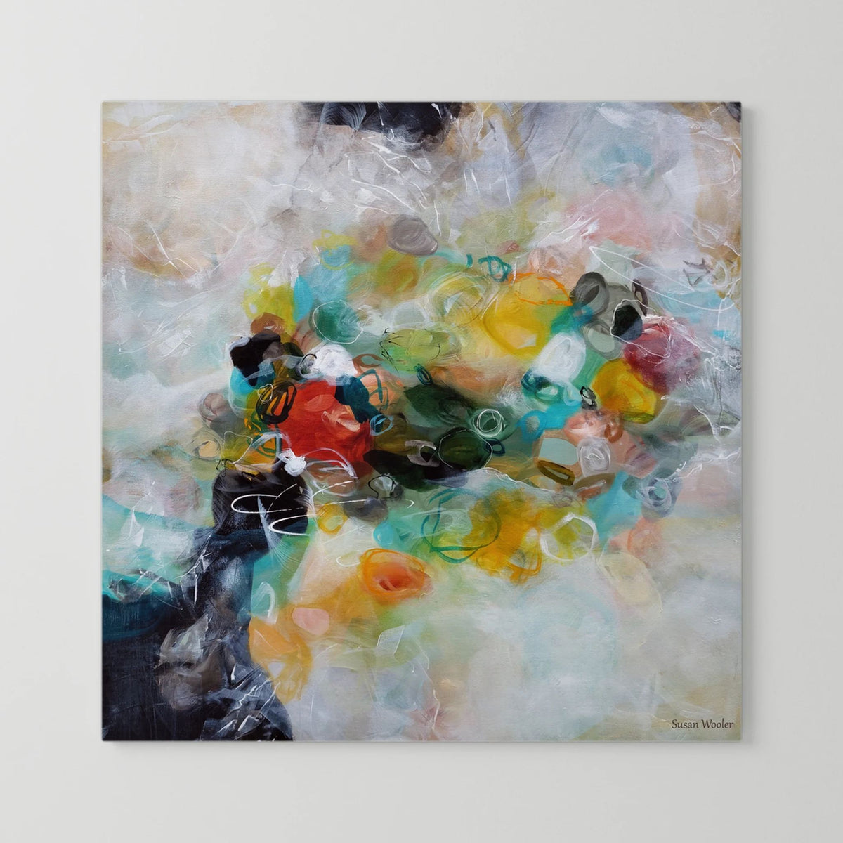 Nectar for the Bees - Framed Canvas Print