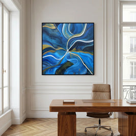 Cadence - Framed Canvas Print