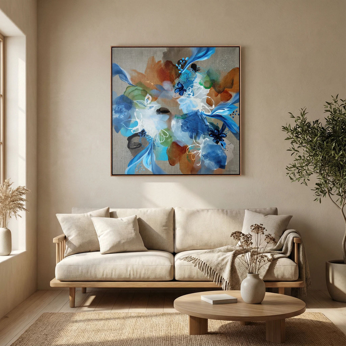 New Possibilities - Framed Canvas Print