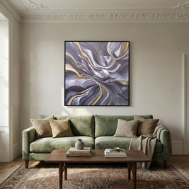 Aura - Framed Canvas Print