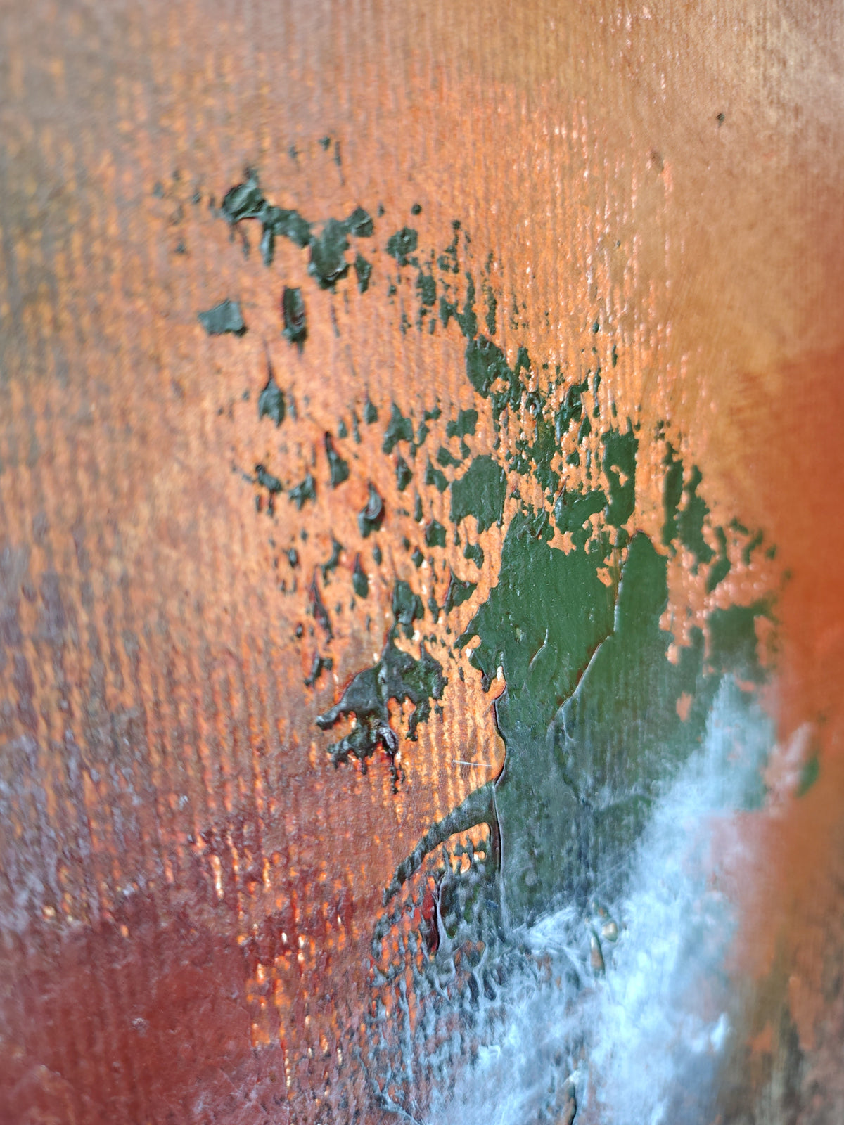Copper & Clay - Original Framed Painting by Susan Wooler