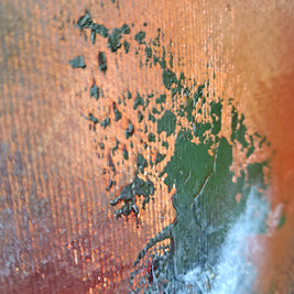 Copper & Clay - Original Framed Painting by Susan Wooler