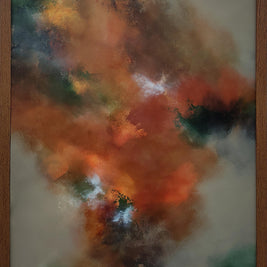 Copper & Clay - Original Framed Painting by Susan Wooler
