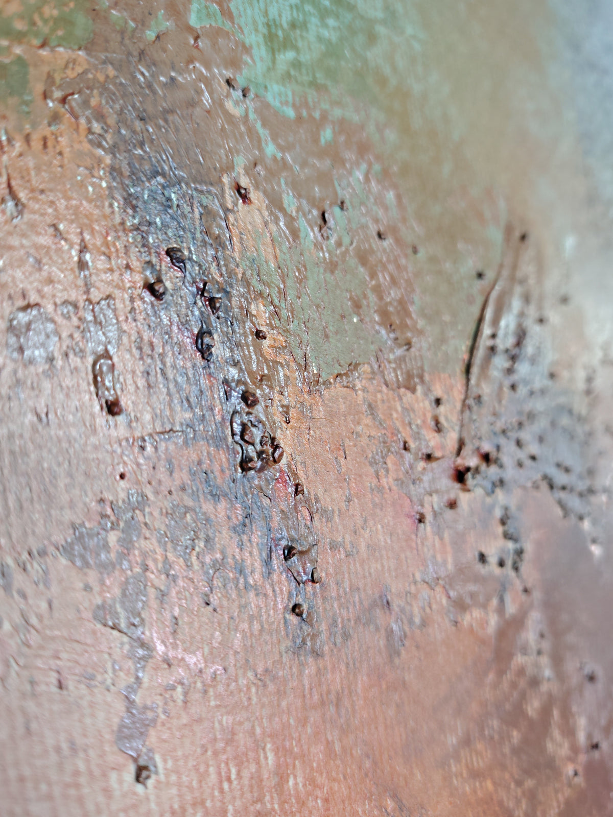 Copper & Clay - Original Framed Painting by Susan Wooler