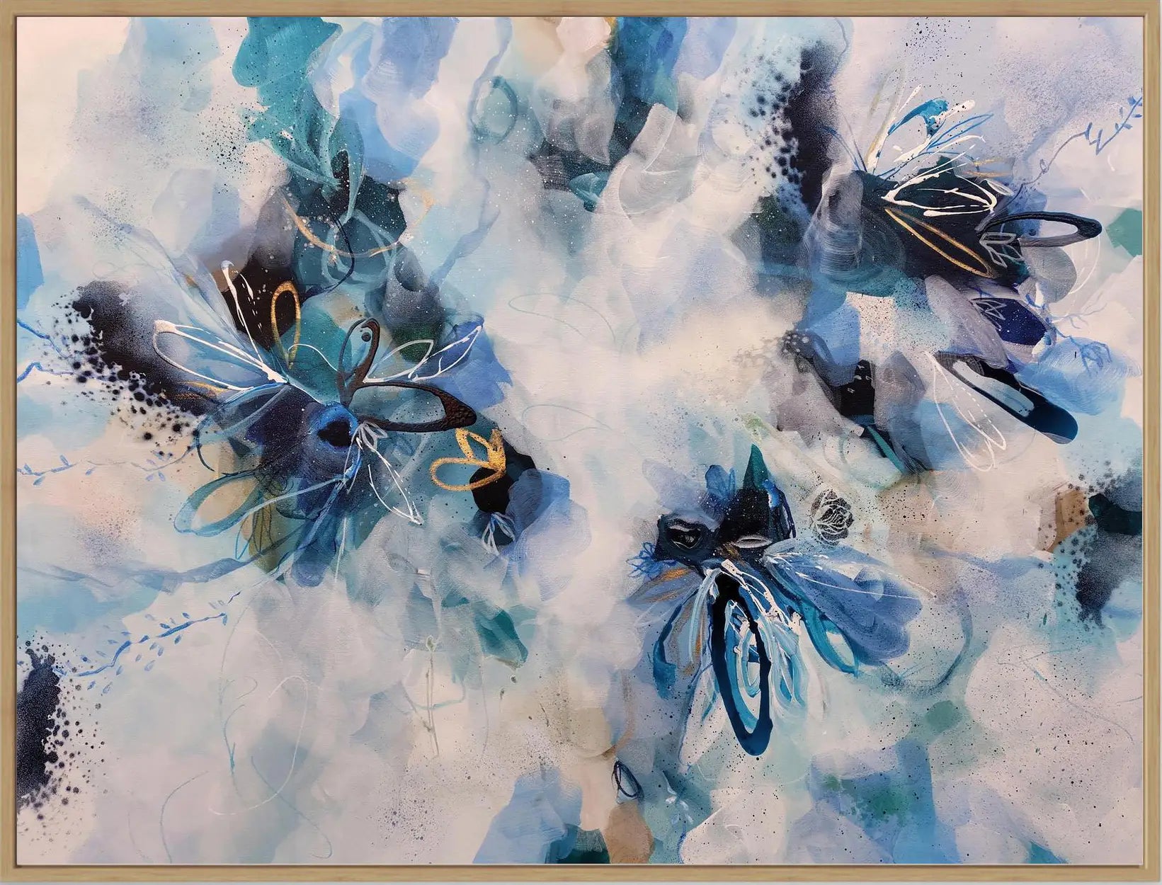 New Dawn - Framed Canvas Print by Susan Wooler