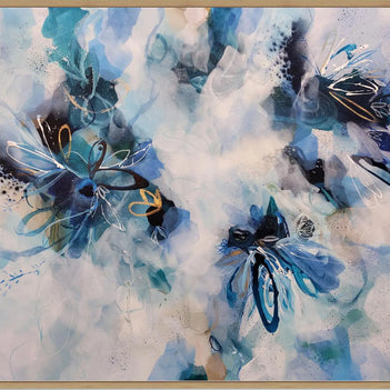New Dawn - Framed Canvas Print by Susan Wooler