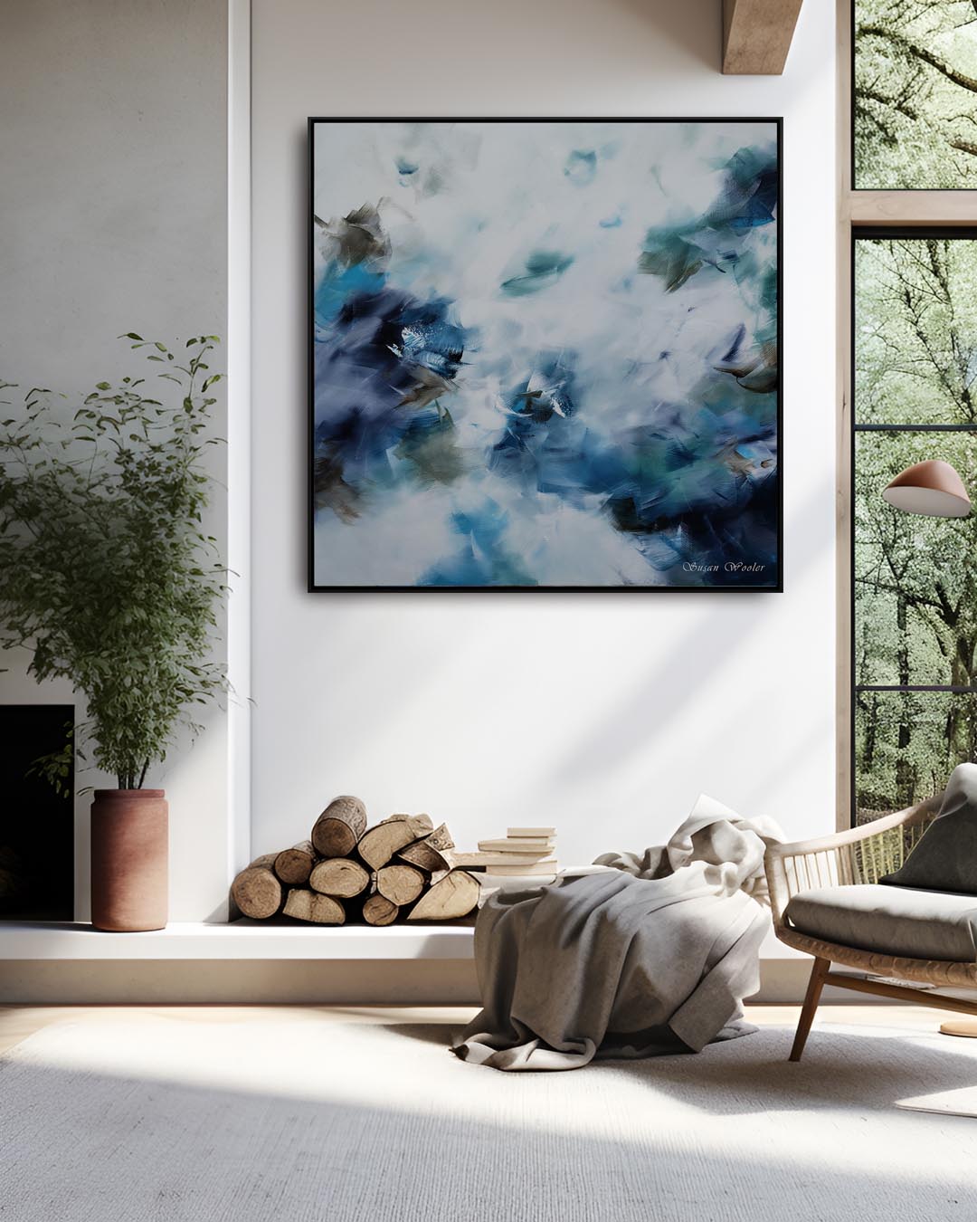 Wild Nature II - Framed Canvas Print