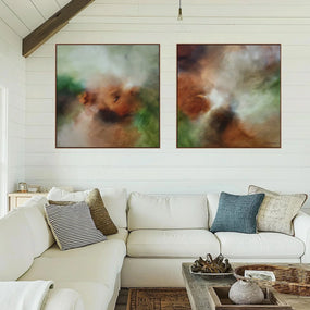 Earth Echoes I & II (Pair) Original Painting