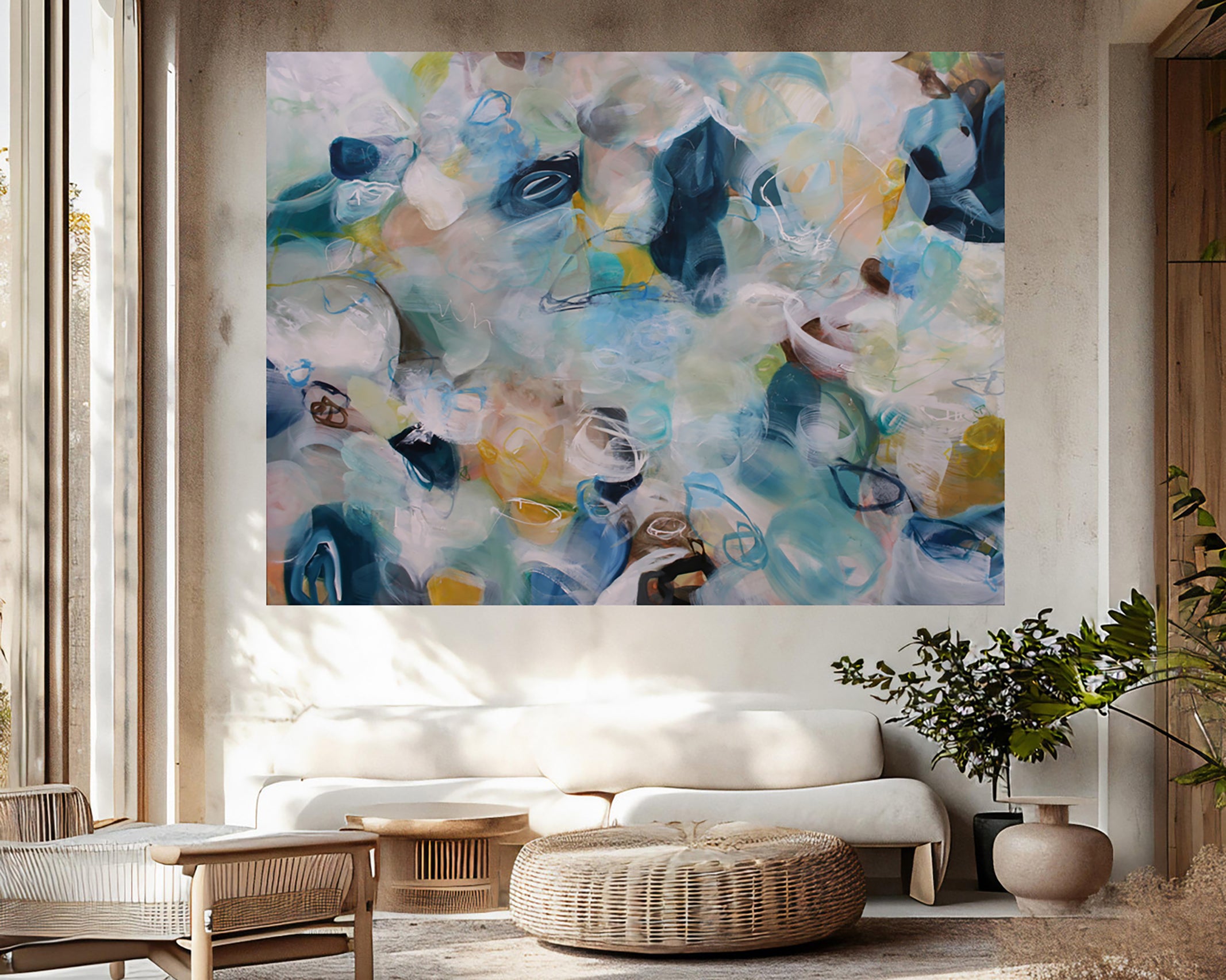 In Between Days - Original Painting by Susan Wooler