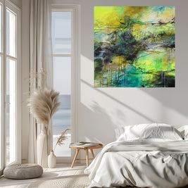 SOLD Buttercup Hill - Original Painting by Susan Wooler