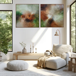 Earth Echoes I & II (Pair) Original Painting
