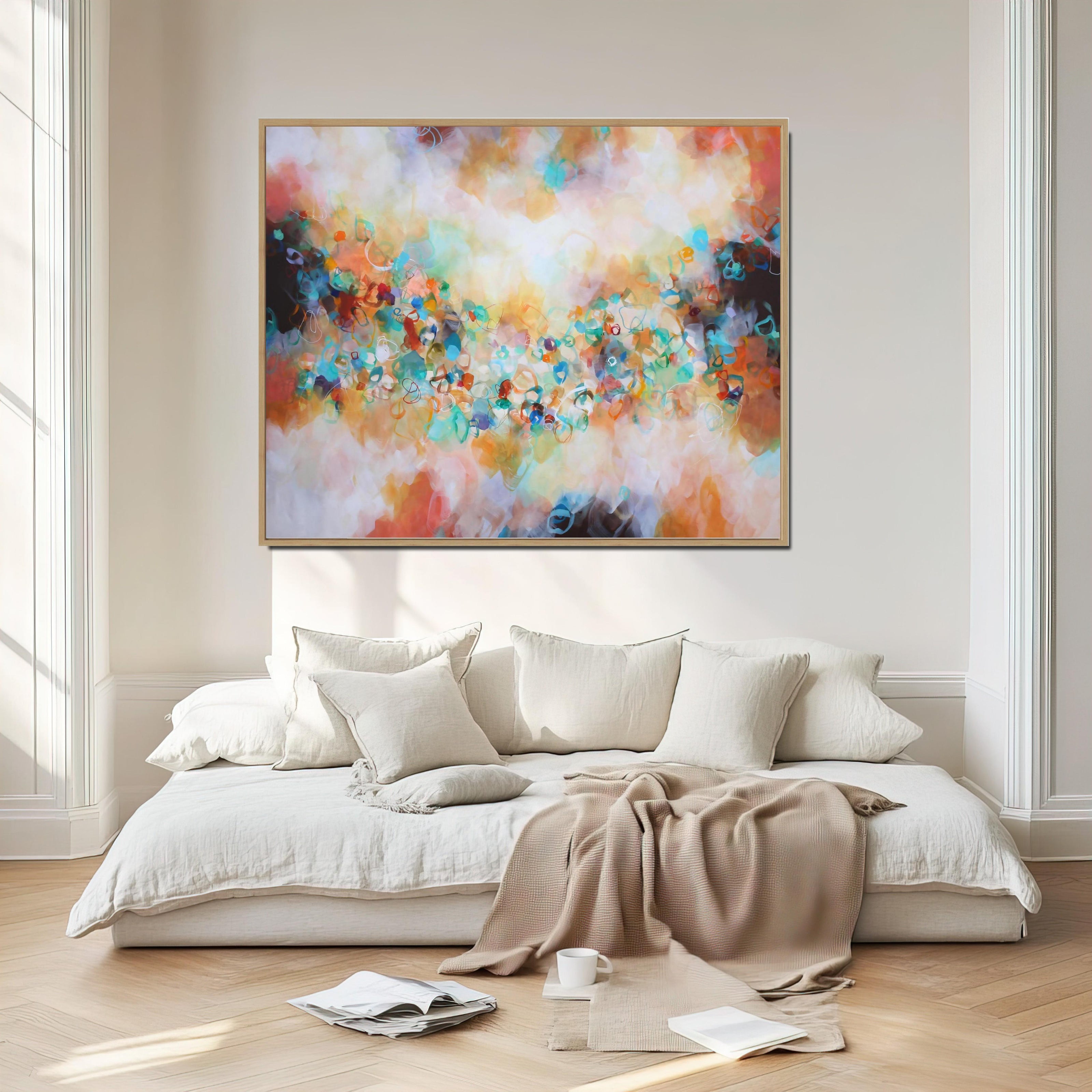 Golden Hour - Framed Canvas Print by Susan Wooler
