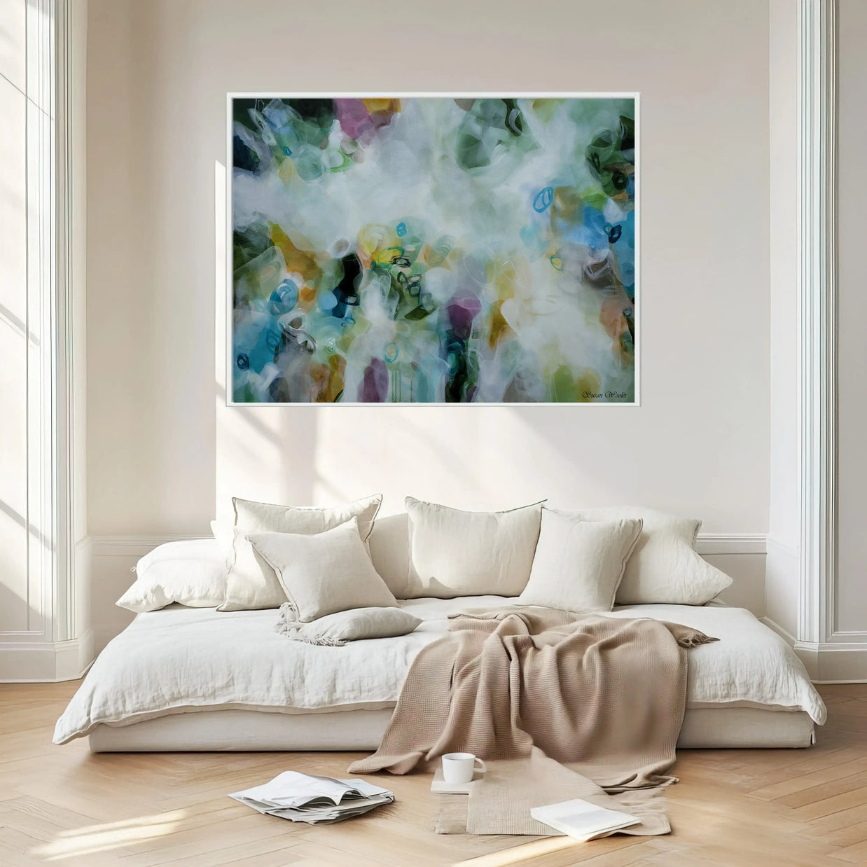 A Fleeting Moment- Framed Print by Susan Wooler