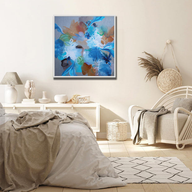New Possibilities - Framed Canvas Print by Susan Wooler