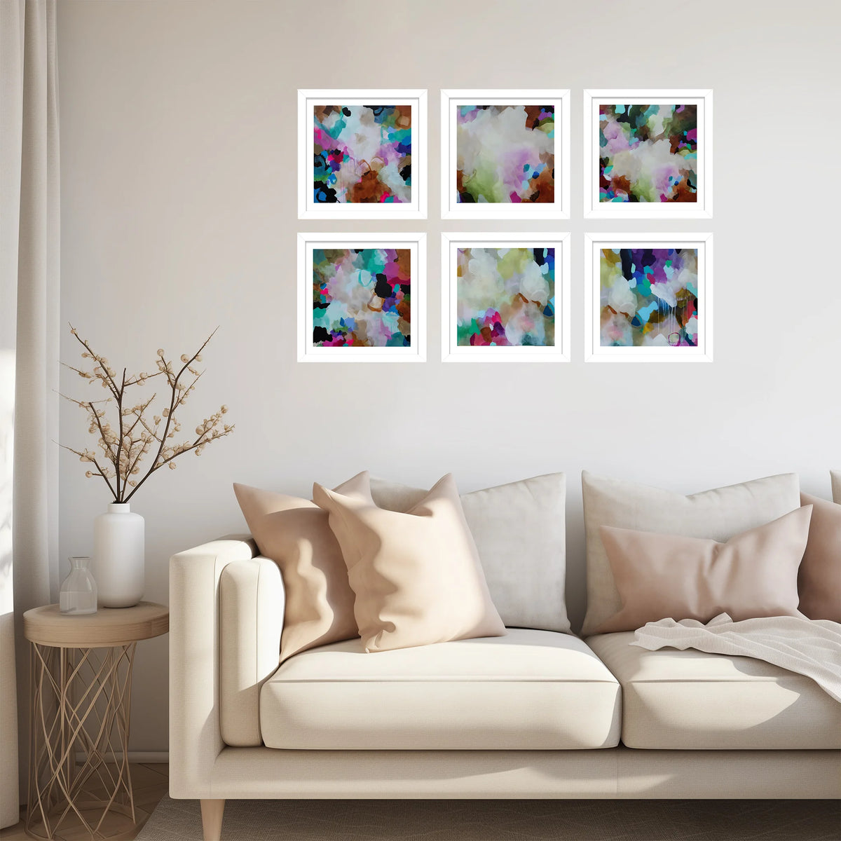 Set of Six Mini Art Prints - After The Rain