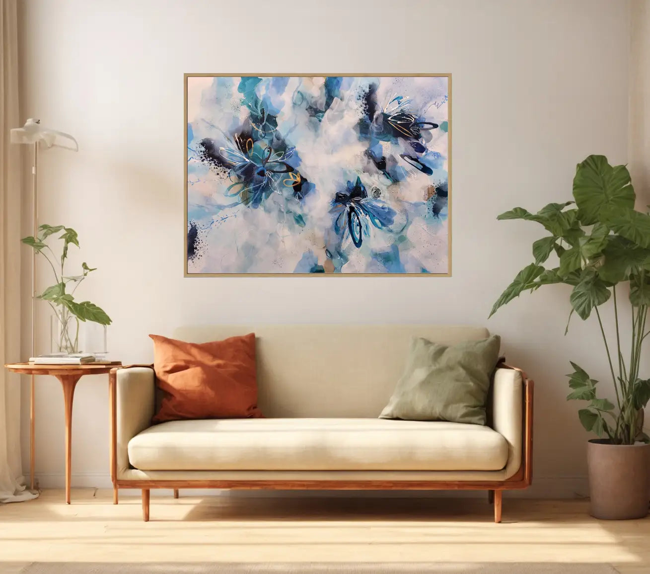 New Dawn - Framed Canvas Print by Susan Wooler