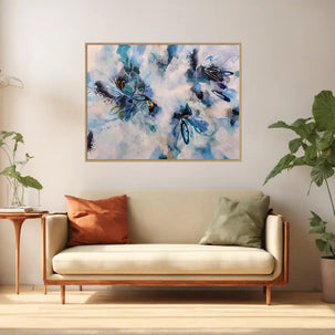 New Dawn - Framed Canvas Print by Susan Wooler