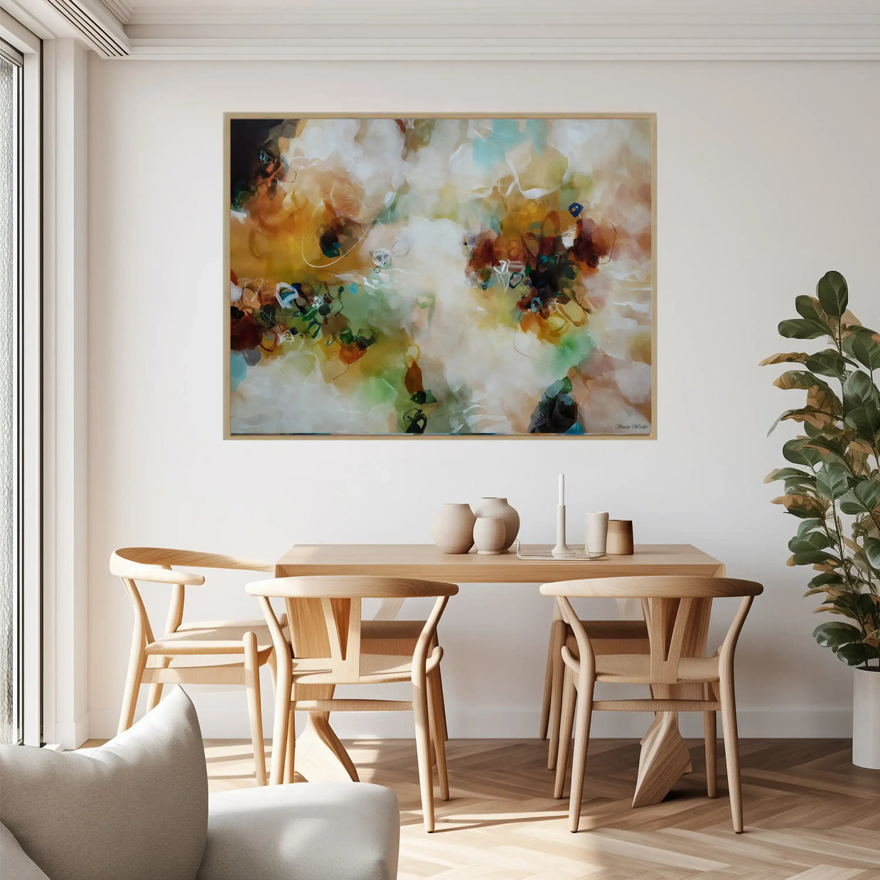 Winds of Change II - Framed Canvas Print by Susan Wooler