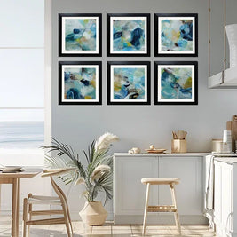 Set of Six Mini Art Prints - Sea Spray