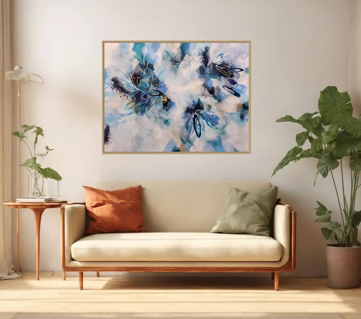 New Dawn - Framed Canvas Print by Susan Wooler