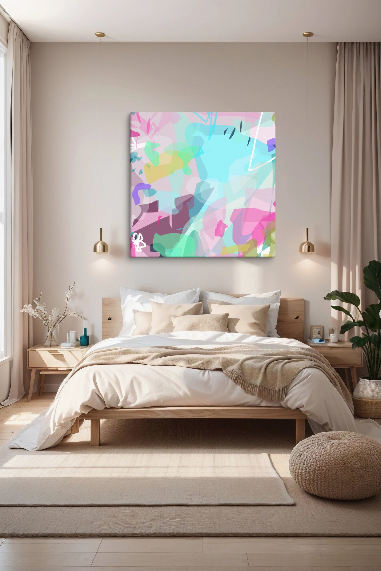 Amalfi Dreams I - Canvas Print by Susan Wooler