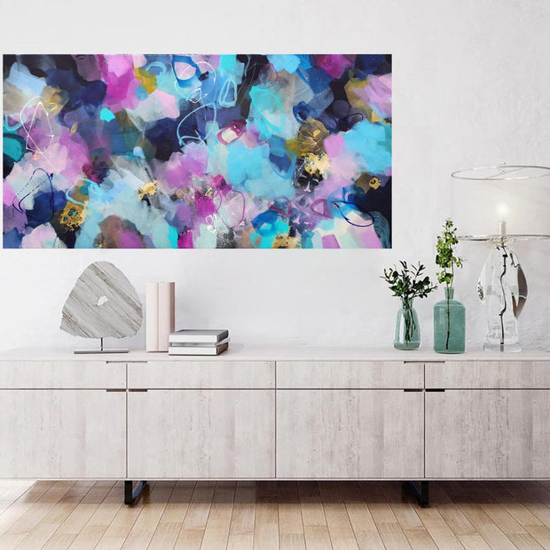 The Evening Came Alive - Original Painting by Susan Wooler