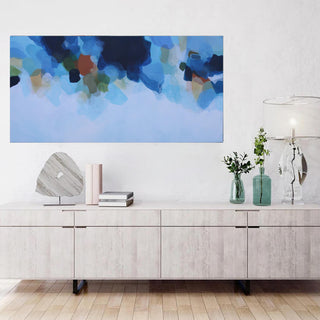 Blue Clouds - Original Painting by Susan Wooler