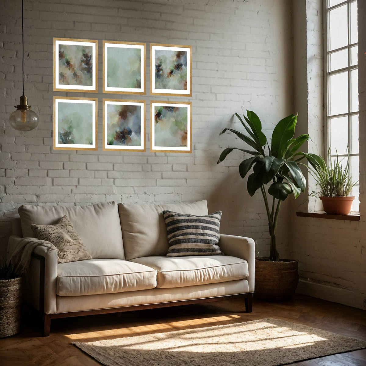Set of Six Mini Art Prints - Morning Mist