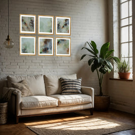 Set of Six Mini Art Prints - Morning Mist
