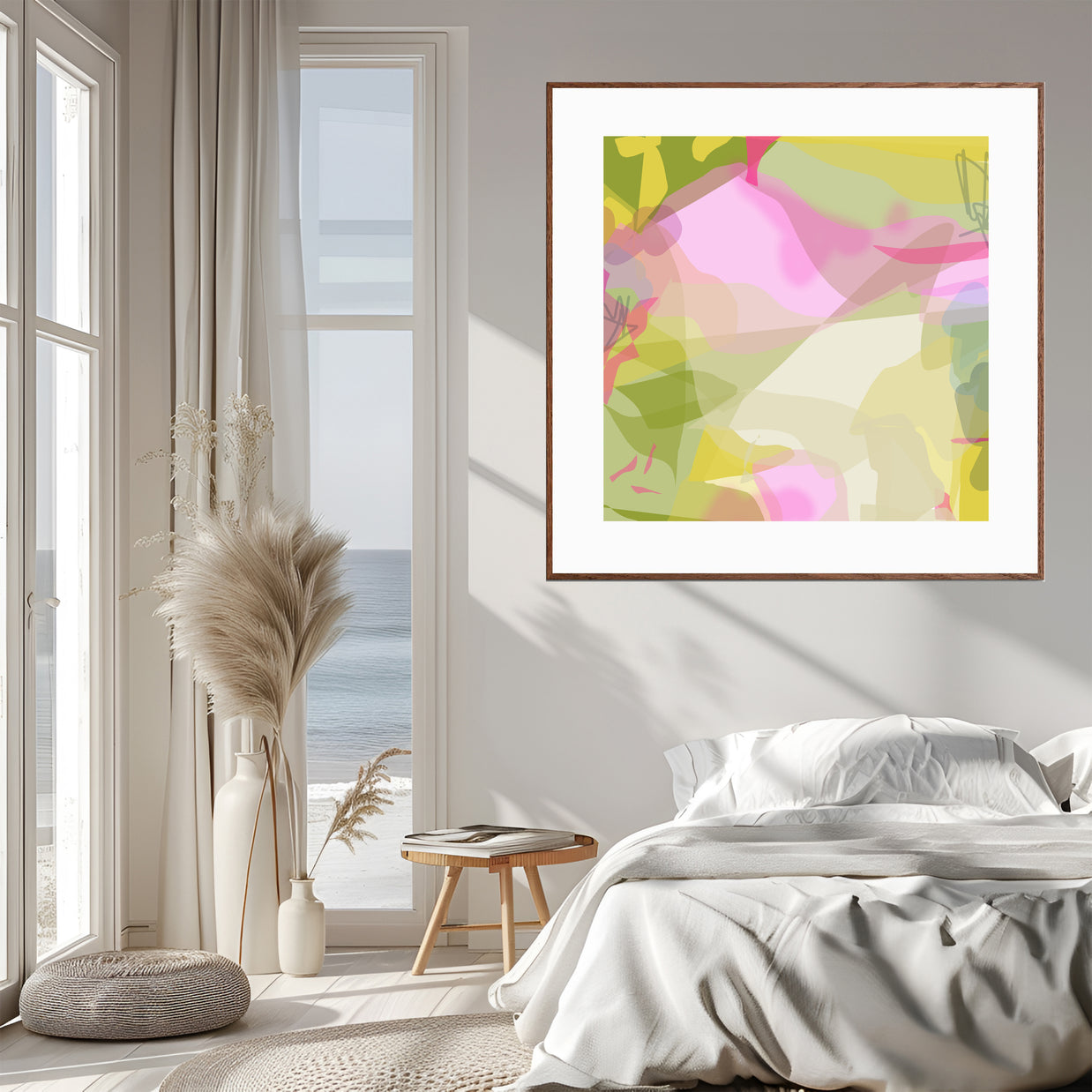 Summer Breeze - Framed Print on Paper by Susan Wooler