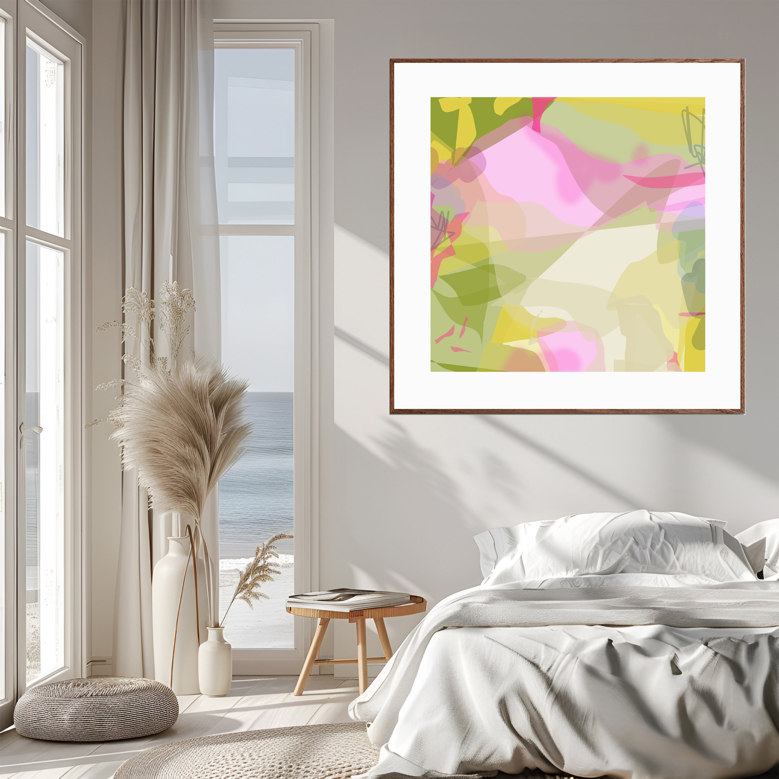 Summer Breeze - Framed Print on Paper by Susan Wooler