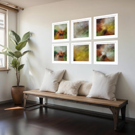 Set of Six Mini Art Prints - Unearthed