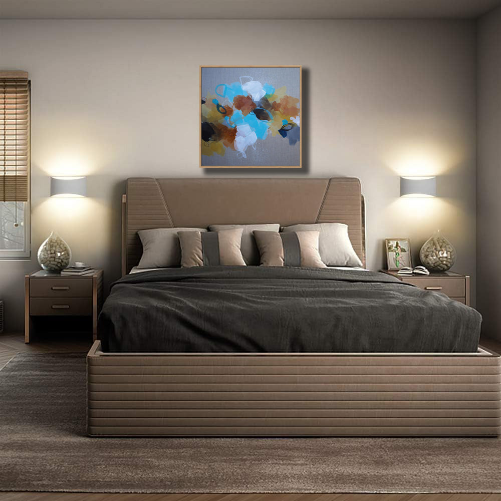 Moving Forward- Framed Canvas Print by Susan Wooler